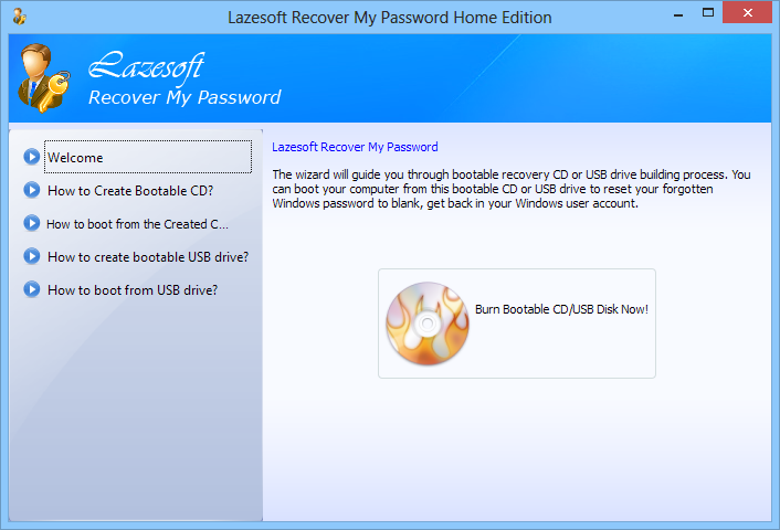 Lazesoft Recuperar Mi Contraseña