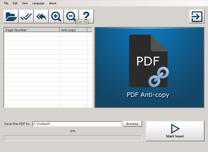 Anticopia de PDF