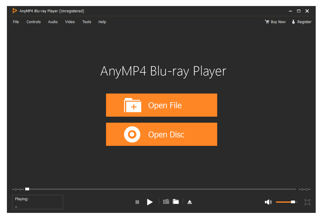 Reproductor de Blu-ray AnyMP4