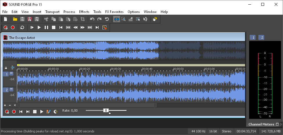 descargar Sony SoundForge