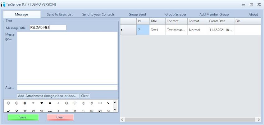 Grieta TexSender Pro