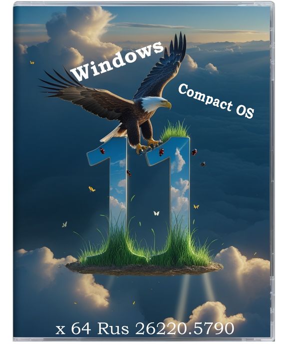 Windows 11 25H2 64 bits en ruso + iniciador + activación - iso 26220.5790
