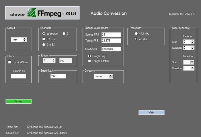 inteligente FFmpeg-GUI 3.4.6