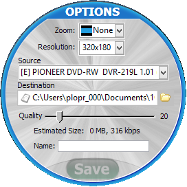 Convertidor de DVD con 1 CLIC
