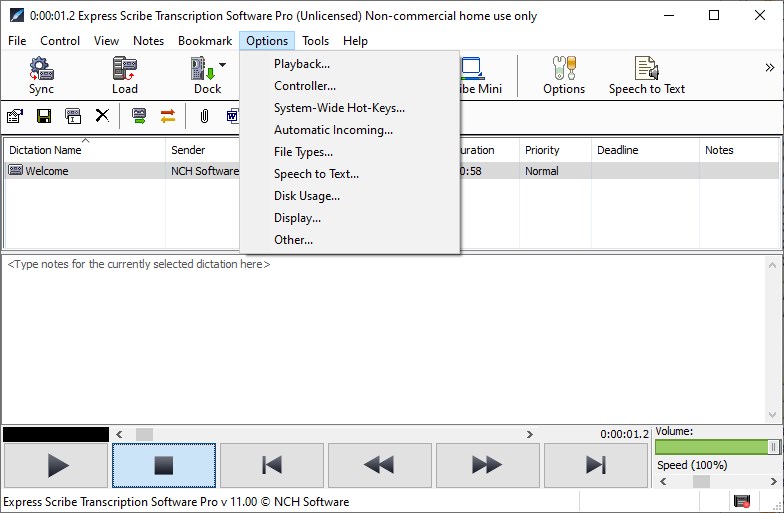     descargar Express Scribe Pro gratis