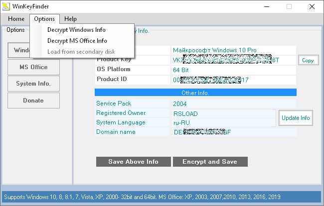 Descargar WinKeyFinder