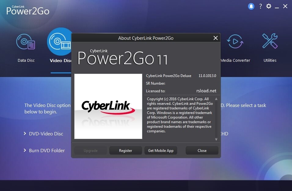 CyberLink Power2Go
