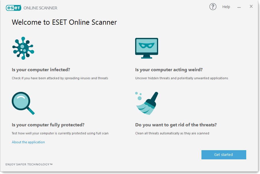     Escáner en línea ESET En ruso 