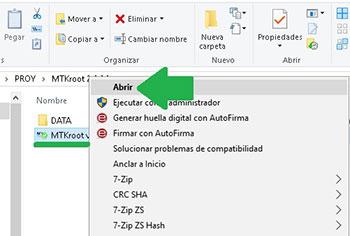 Abra MTKroot v2.5.2 en M4 Ever