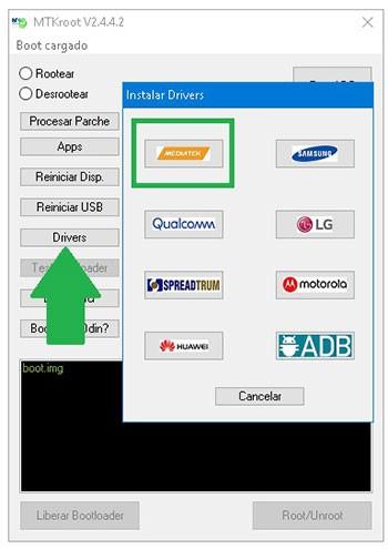 Controladores MTK ZTE Blade L5