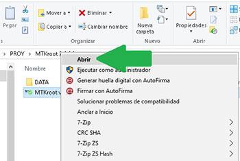 Ejecute MTKroot v2.5.1 para ZTE Blade L5