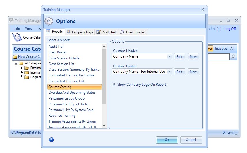 descargar la clave de Training Manager