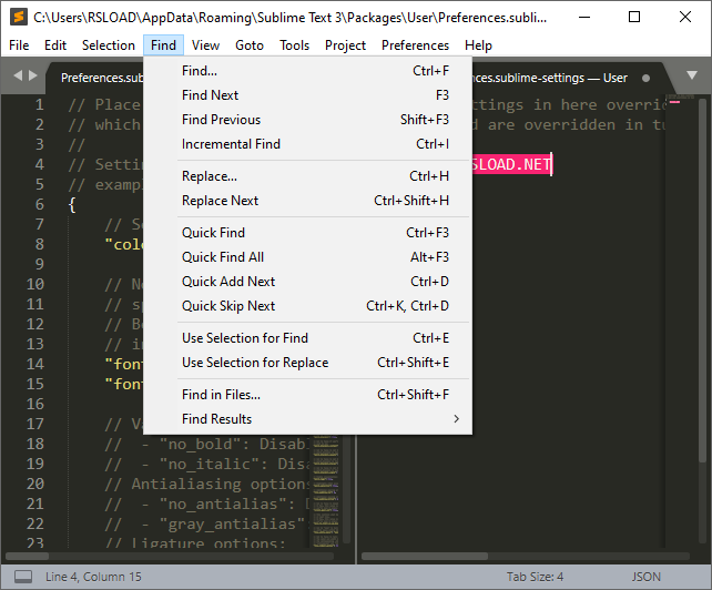     Texto Sublime Texto Sublime gratis