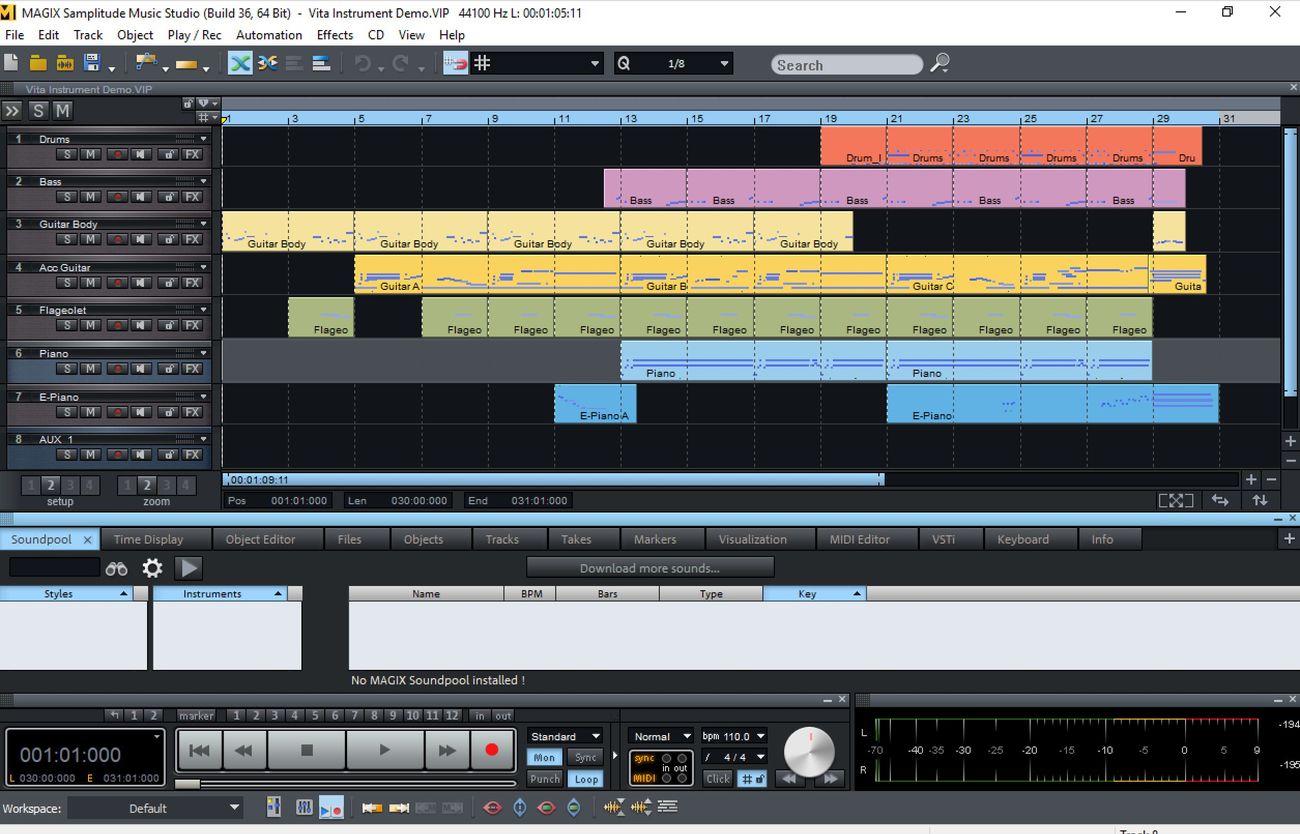 Descargar MAGIX Samplitude Music Studio