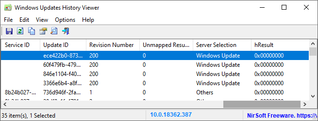     WinUpdatesVer descarga