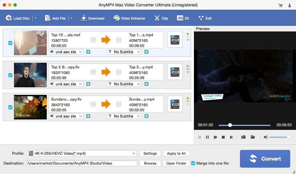     Descarga definitiva de AnyMP4 Video Converter
