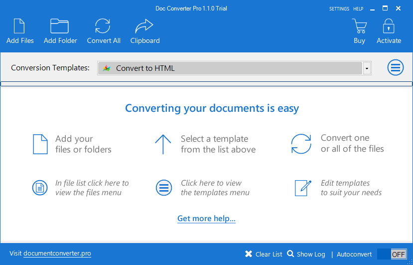 Convertidor de documentos Pro
