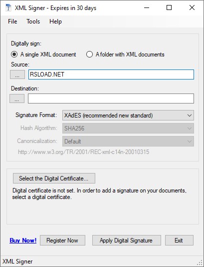 Firmante XML