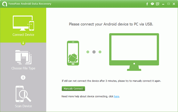 FonePaw Recuperación de Datos de Android