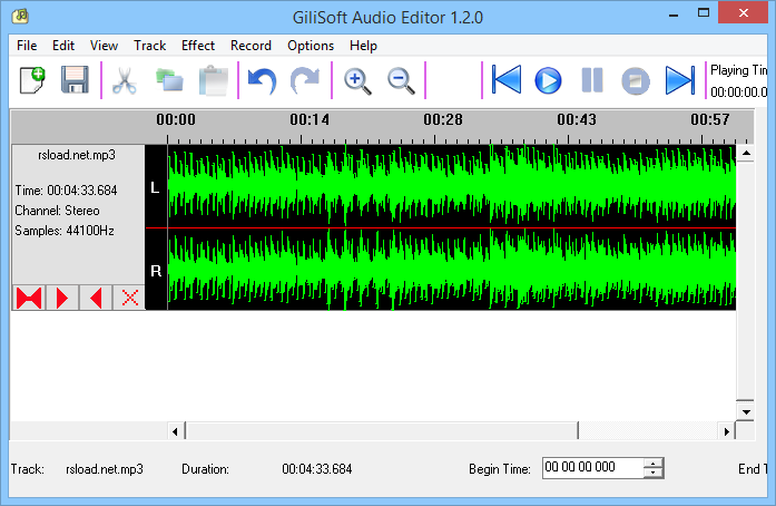 Editor de audio GiliSoft