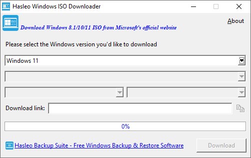 Hasleo Windows ISO Downloader 2.4 +