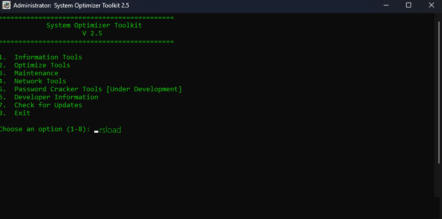 Kit de herramientas del optimizador del sistema