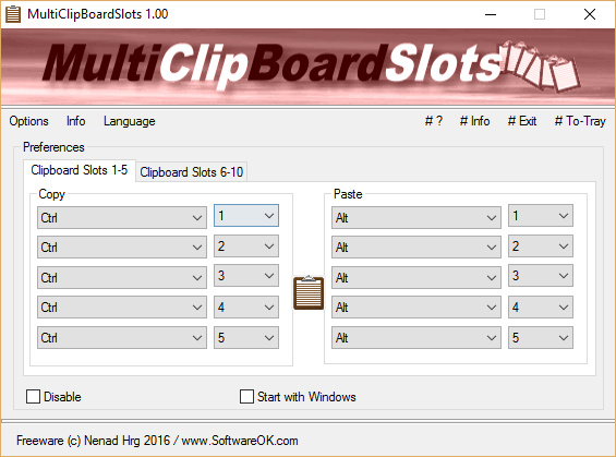 MultiClipBoardSlots 3.35 + Portátil