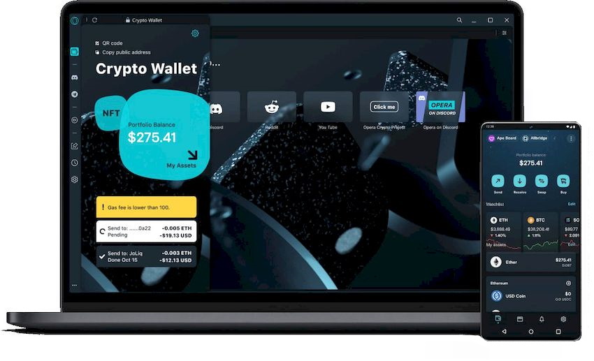 Navegador criptográfico Opera