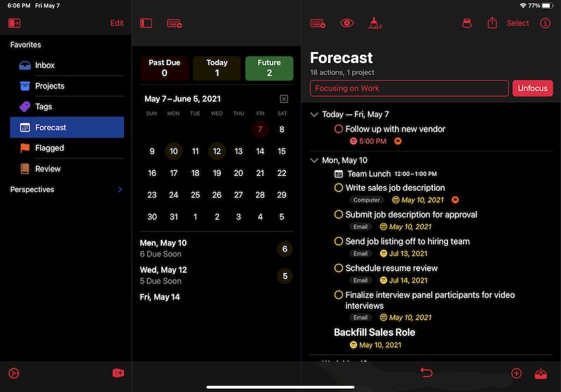 OmniFocus Pro