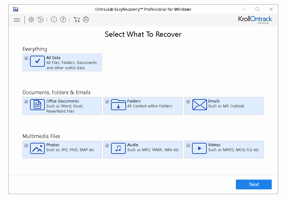 Ontrack EasyRecovery Profesional