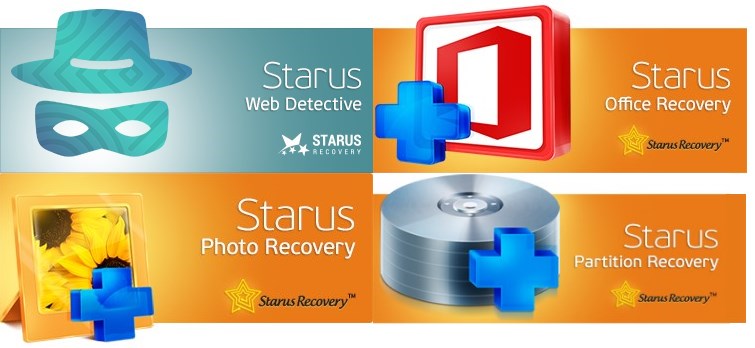 Paquete de restauración de datos Starus