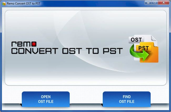 Remo Convertir OST a PST crack