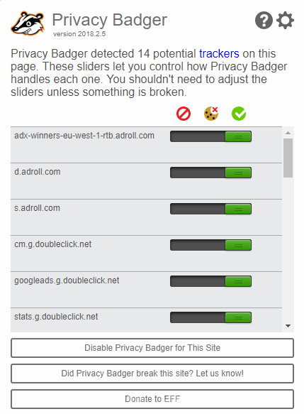 Tejón de privacidad para Chrome 2023.1.31.1