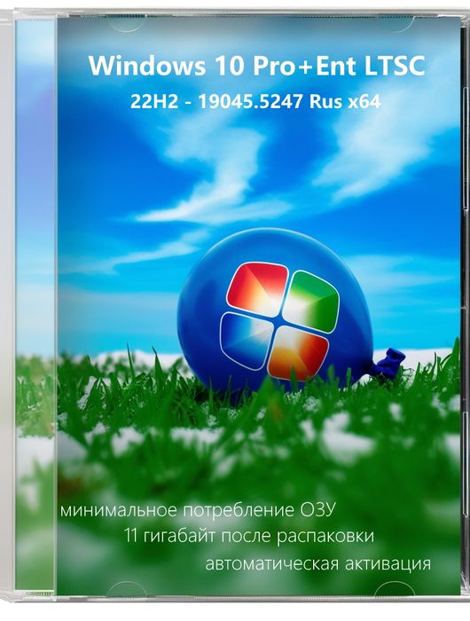 Windows 10 Про/Корпоративная 22H2 – 19045.5247 iso версия на русском 64 бит