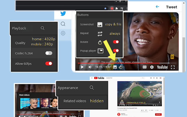 ¡Mejora YouTube!