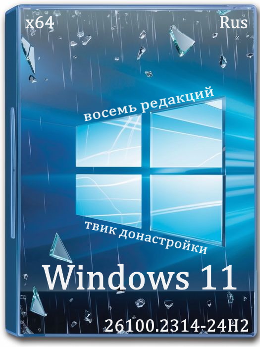 Windows 11 24H2 iso build with settings 3.1 GB for any PC