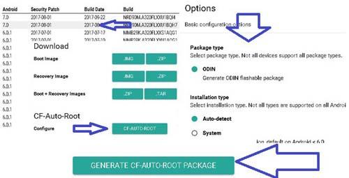 Cómo generar un archivo CF-Auto-Root