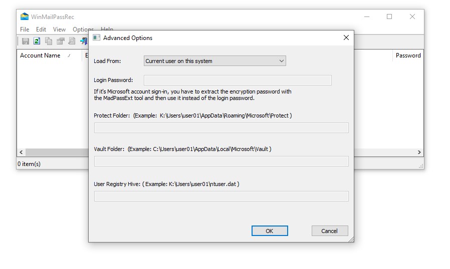 descargar WinMailPassRec gratis