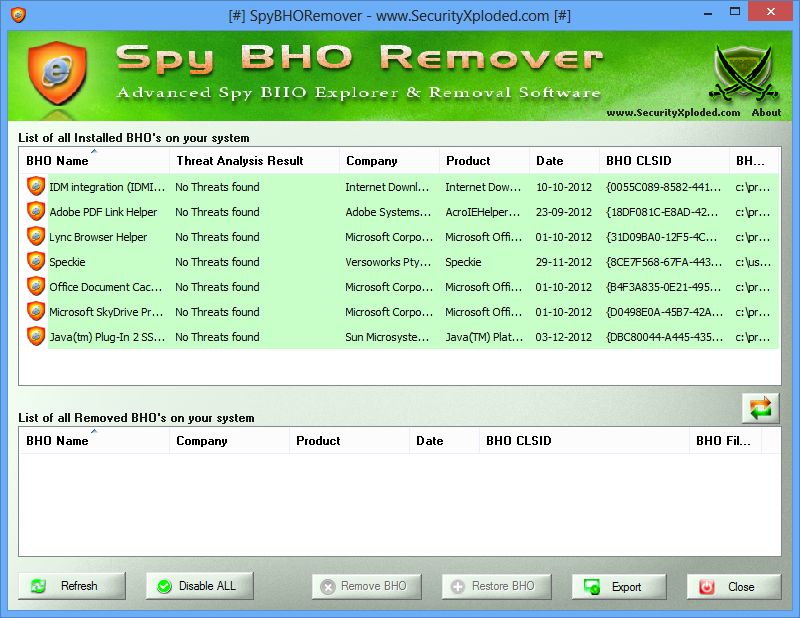 EspíaBHORemover