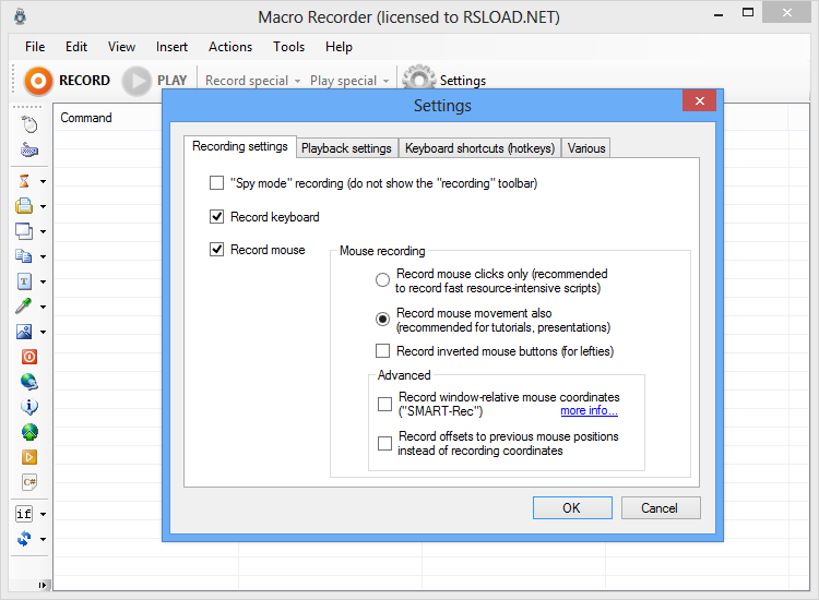 Grabador de macros Jitbit