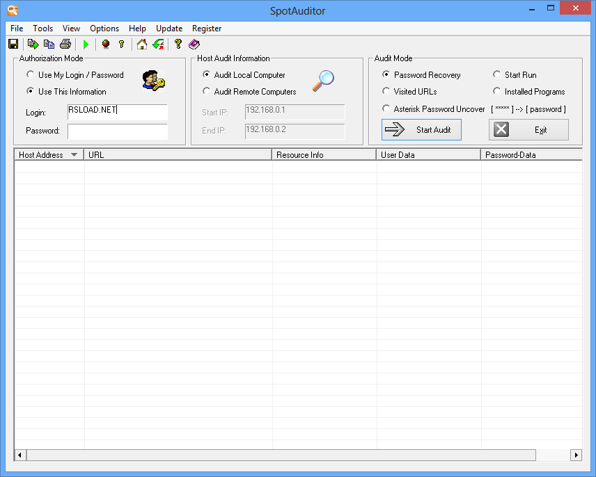 Nsasoft SpotAuditor