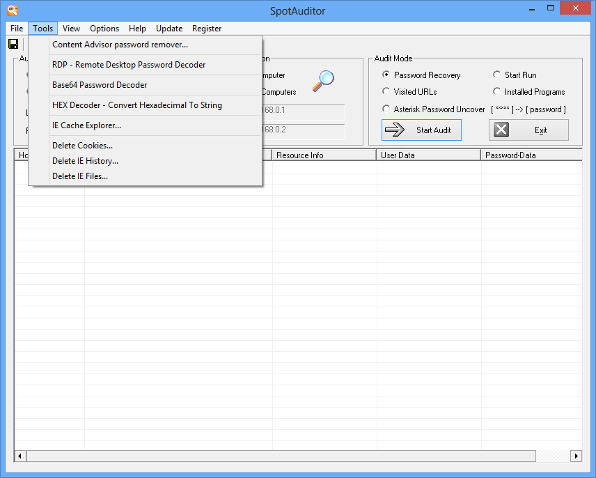 Nsasoft SpotAuditor