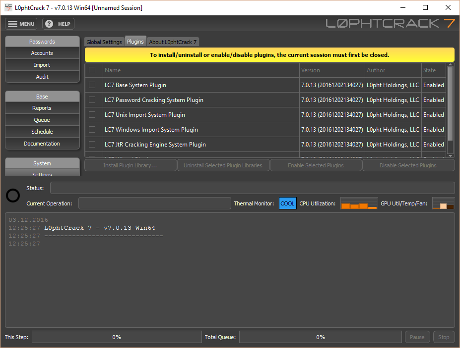 Auditor de contraseñas L0phtCrack