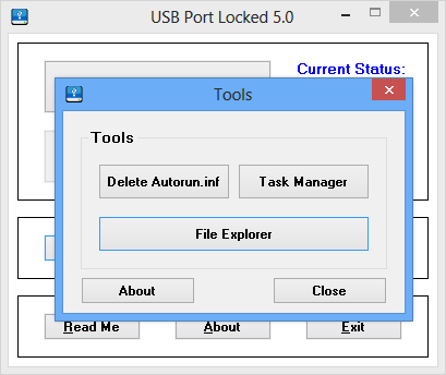 Puerto USB bloqueado 