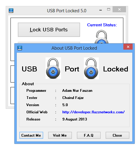 Puerto USB bloqueado 
