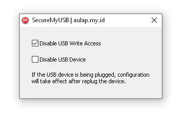     Seguridad SecureMyUSB 
