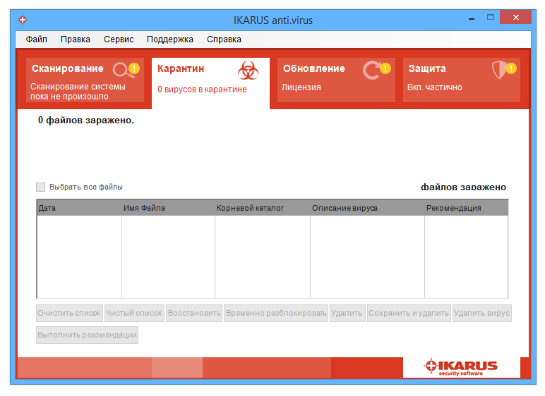 Antivirus IKARUS