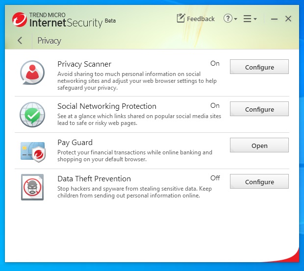 Seguridad de Internet de Trend Micro