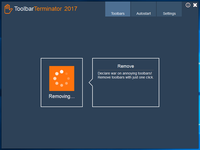 Terminator de barra de herramientas gratuita
