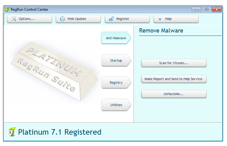 Suite de seguridad RegRun